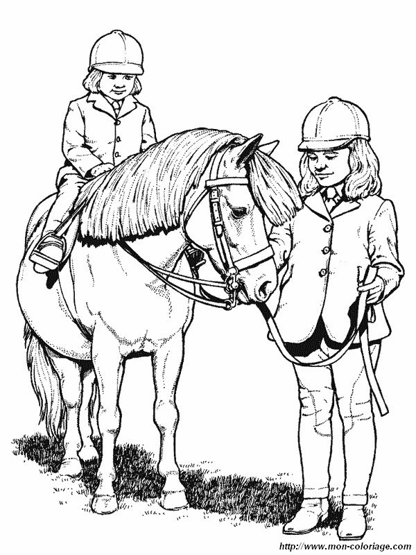 picture two girls with their horse