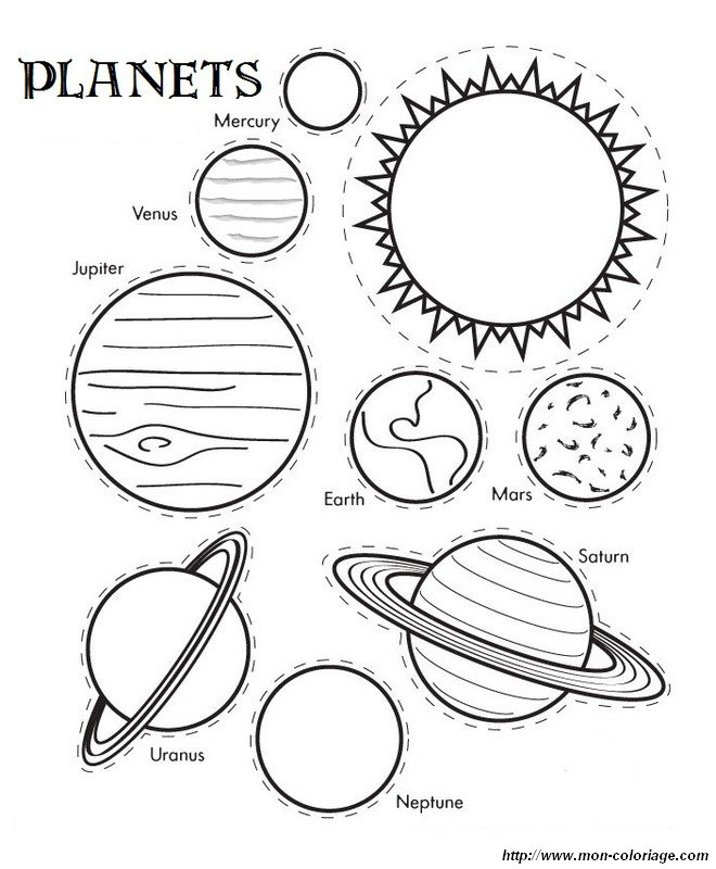 picture the solar system