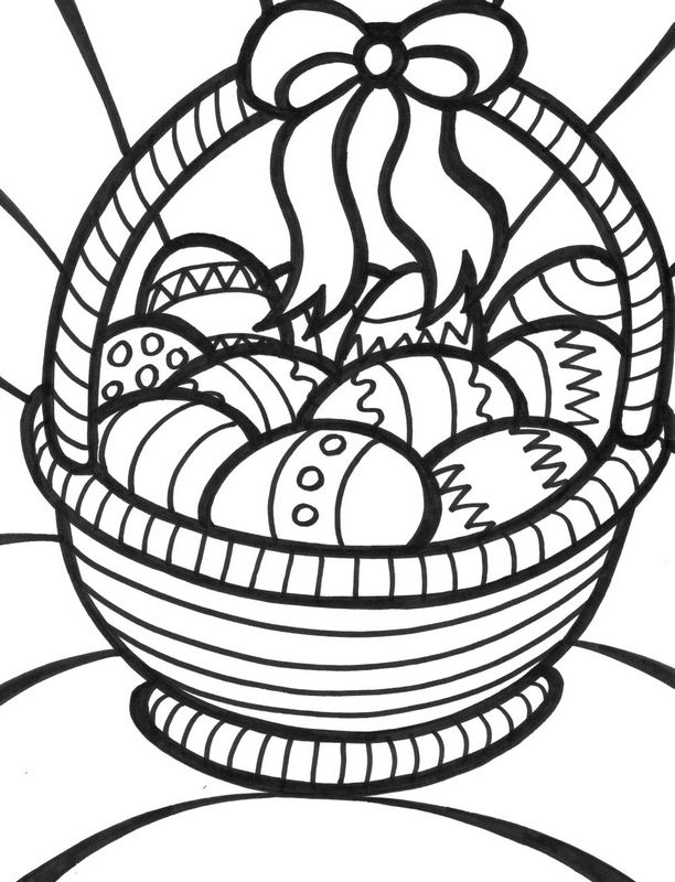 picture Easter coloring pages