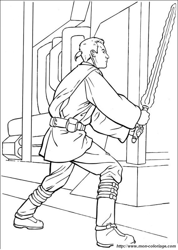 obi wan coloring pages - photo #7