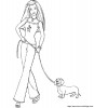 coloring barbie