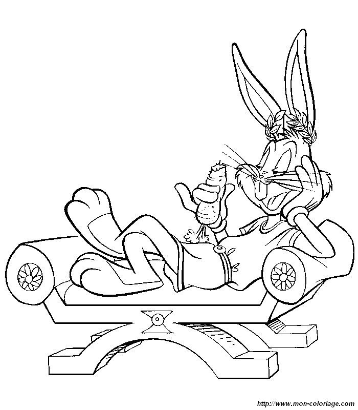 picture bugs bunny to color