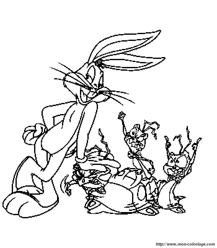 picture coloring bugs bunny