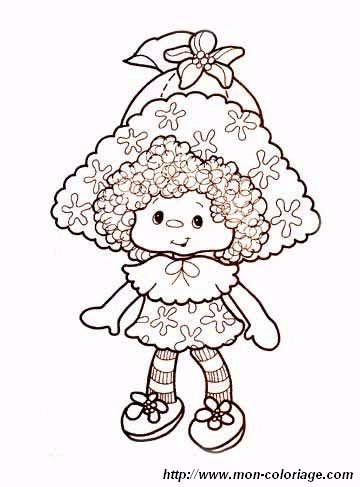 coloring Strawberry Shortcake, page strawberry shortcake 1