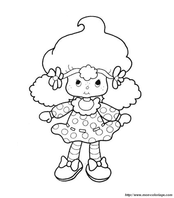 coloring Strawberry Shortcake, page strawberry shortcake 5