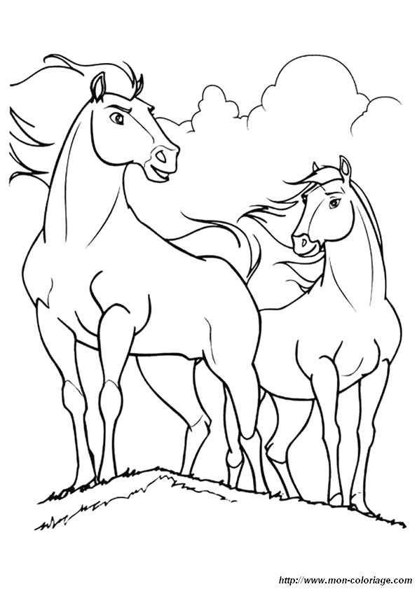 picture coloriage spirit 3211