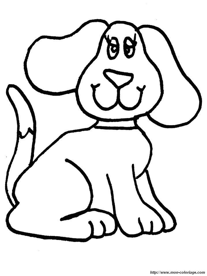 picture dogs to color