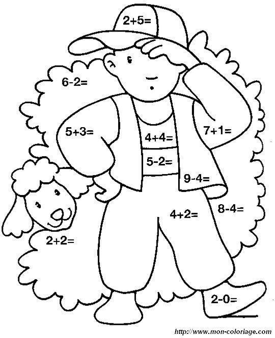 picture coded coloring pages 1