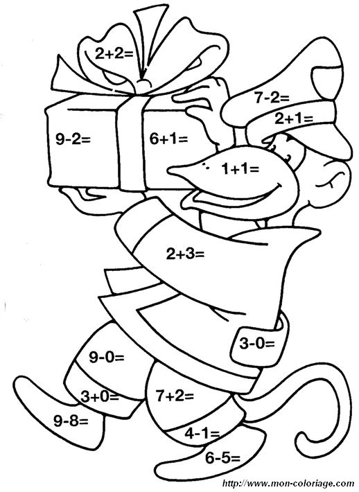 picture coded coloring pages 3