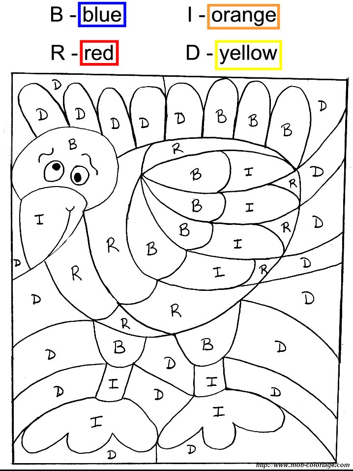 picture coded coloring pages 6