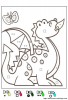 dragon with a butterfly