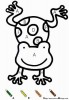 frog to color
