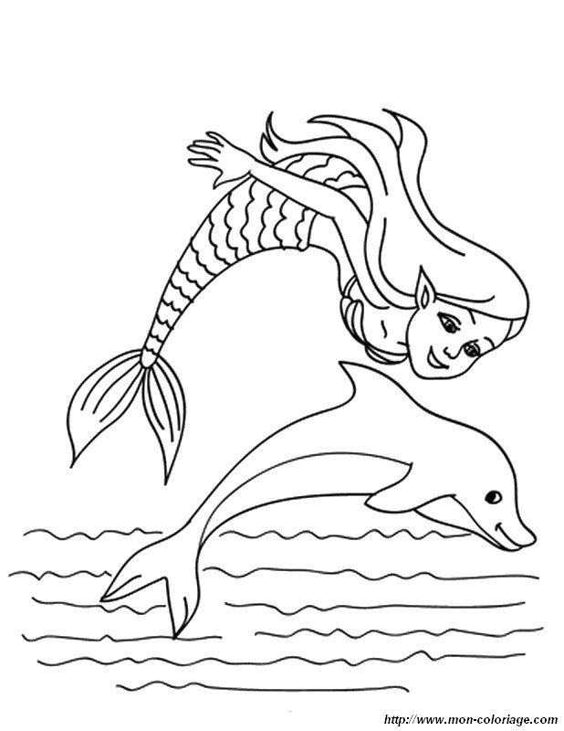 picture a cute mermaid