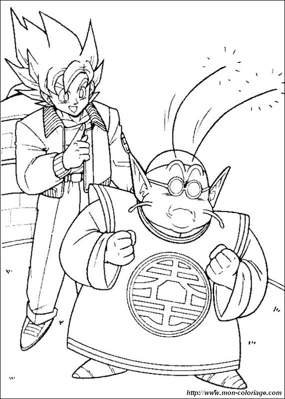 picture goku and kaio