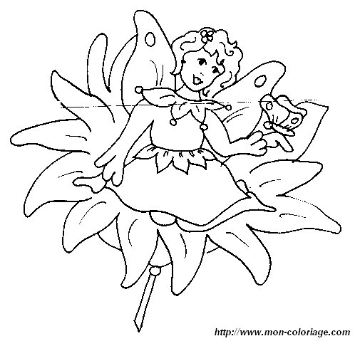 picture flower elf
