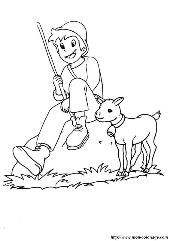 picture peter the little goatherd