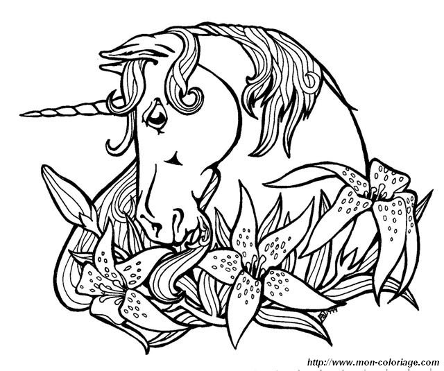 coloring Unicorn, page great unicorn