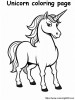 Unicorn book to color for kids