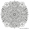 Mandala coloring pages for adults and kids
