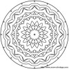 mandala not too difficult