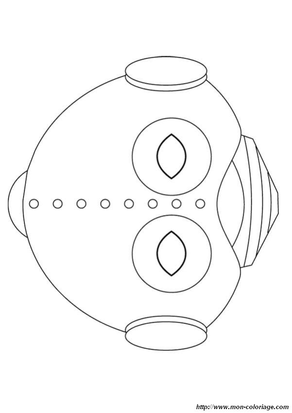 picture robot mask