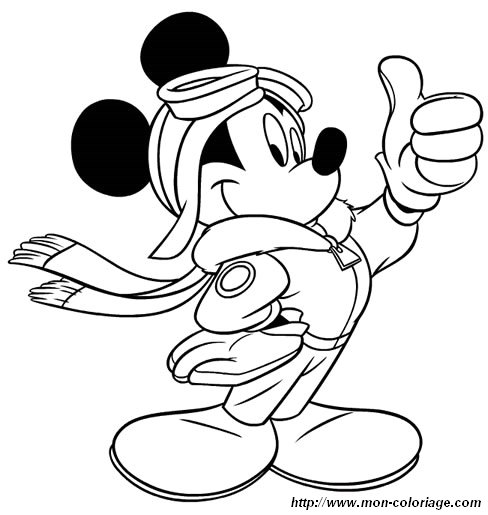 picture aviator mickey