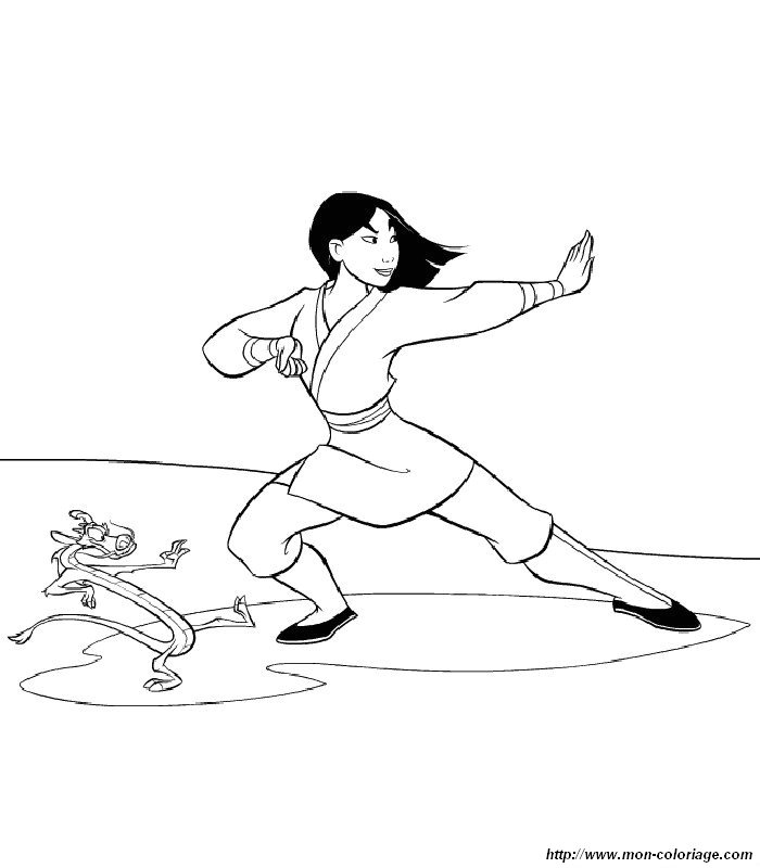 picture mulan pages