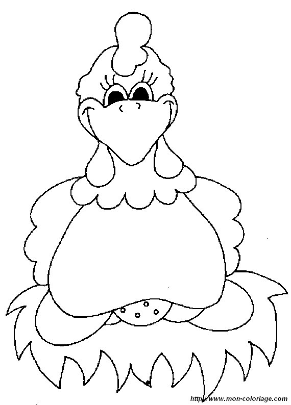 picture hatching hen