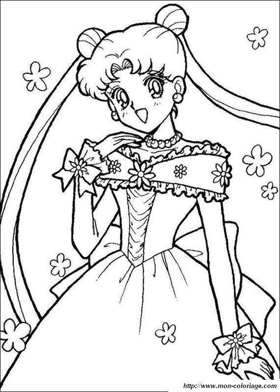 picture beautiful wedding sailor moon