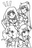 four heroines sailor moon