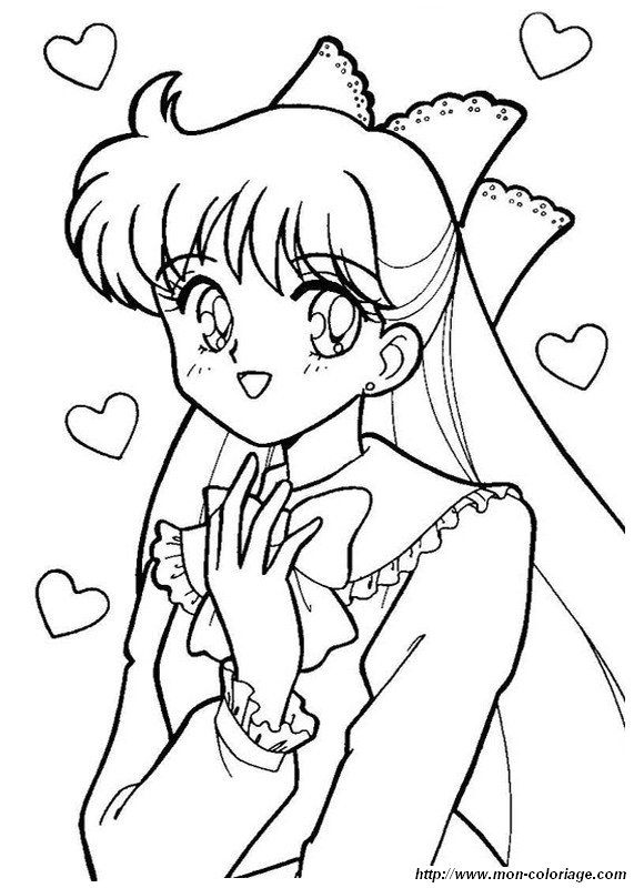 picture small hearts sailor moon