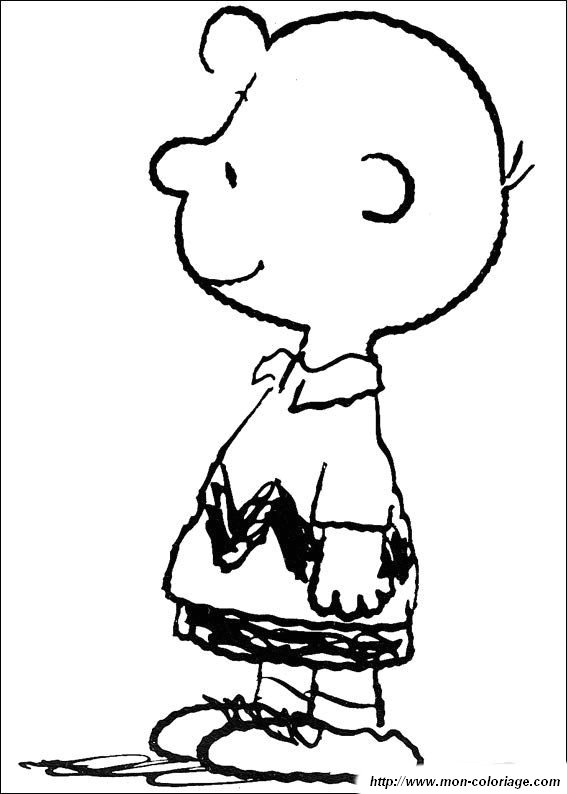 picture coloring snoopy