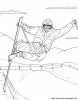 skiing coloring page 07