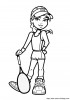 tennis coloring page 06