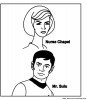 coloring startrek