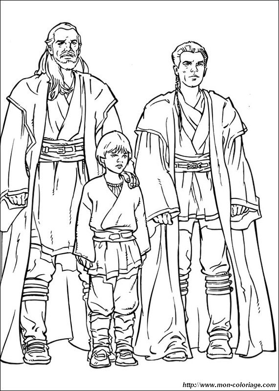 picture three jedi knights