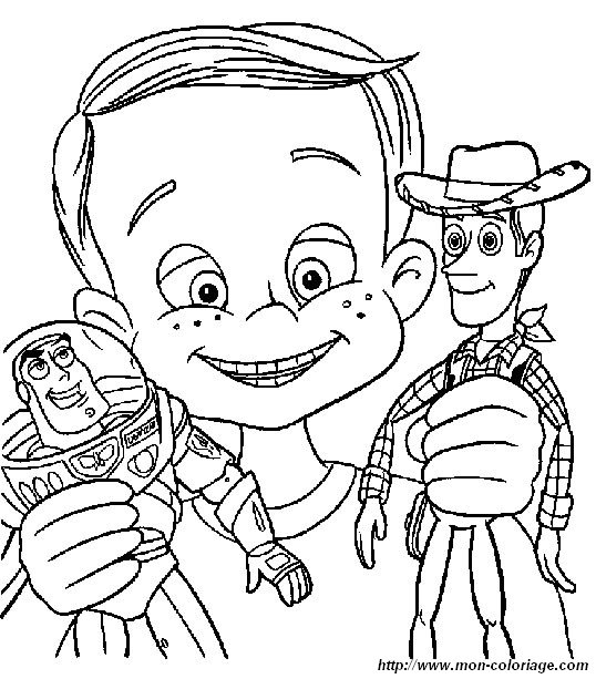 picture toy story colouring