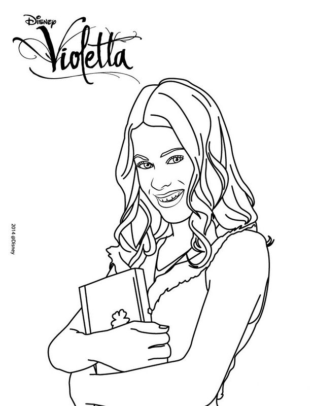 9900 Disney Violetta Coloring Pages , Free HD Download