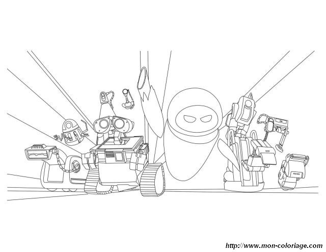 picture wall e to color
